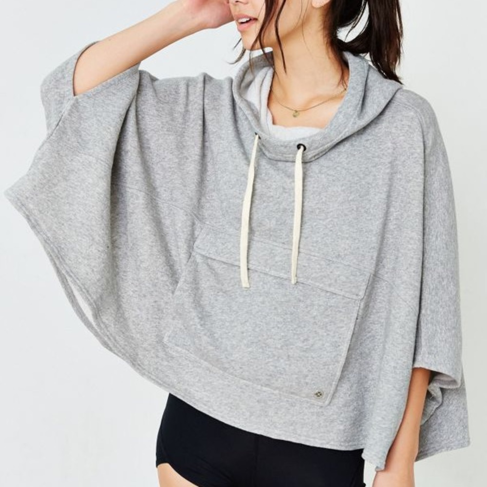 Urban Outfitters Without Walls gray warm up poncho